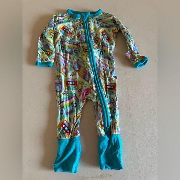 Birdie Bean Colorful Kids One Piece Sleeper - Picture 1 of 4